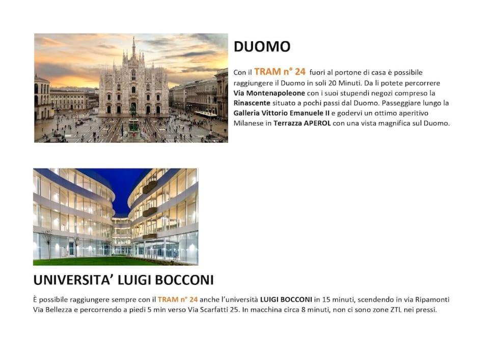 Civico288-Romantic Attic Near Ieo-Bocconi-F Prada Daire Milano Dış mekan fotoğraf
